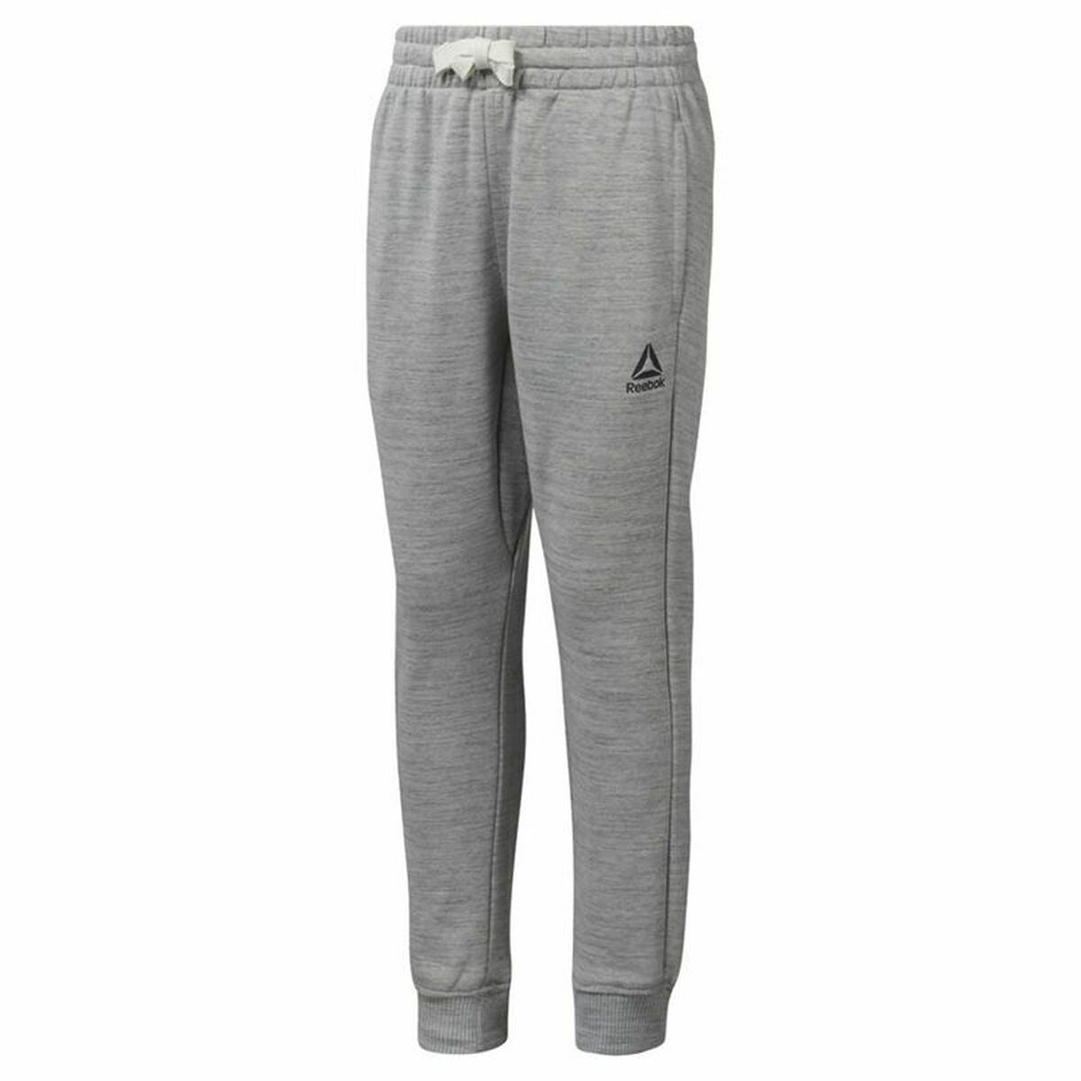 Lange sportbroek Reebok Elements Marble Melange Mannen Lichtgrijs