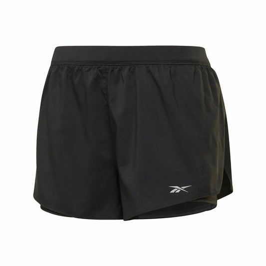 Sportbroek Reebok Running Essentials Vrouw Zwart 2 in 1