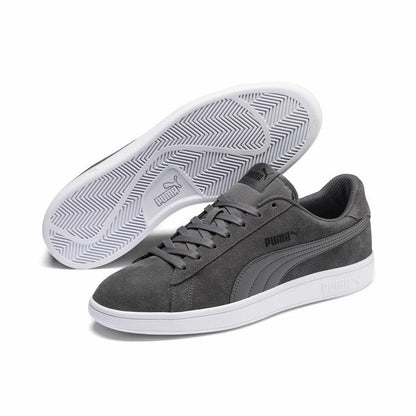 Casual Herensneakers Puma Smash V2  Grijs