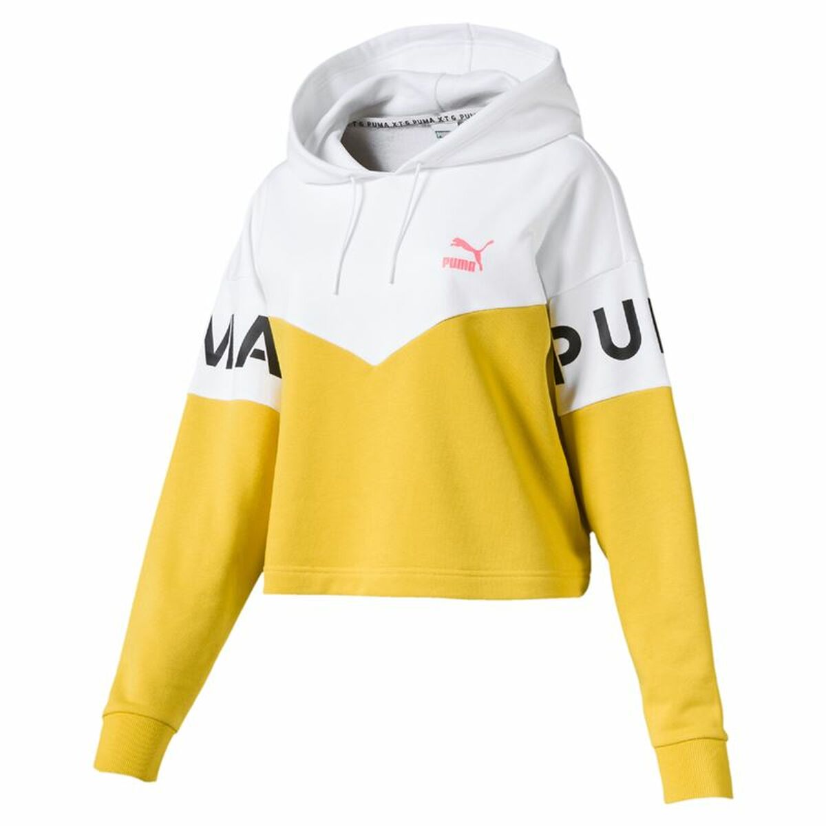 Dameshoodie Puma XTG Geel