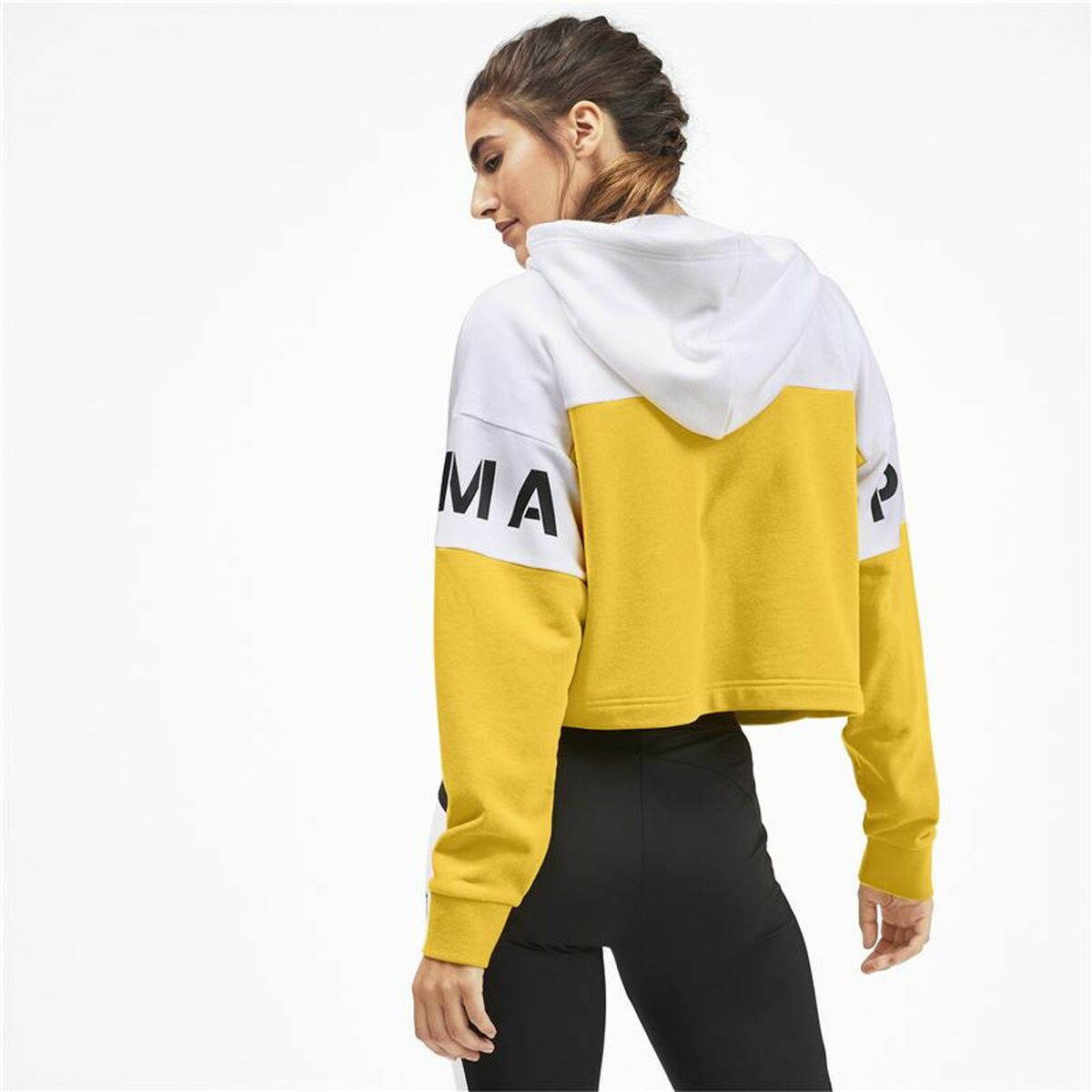 Dameshoodie Puma XTG Geel