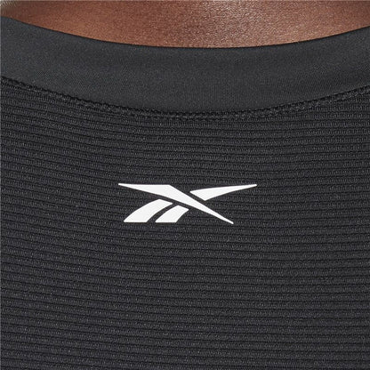 T-Shirt met Korte Mouwen Reebok Les Mills® Performance Zwart