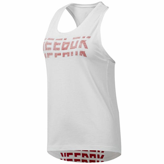 Dames Mouwloos T-shirt Reebok Wor Meet You There Wit