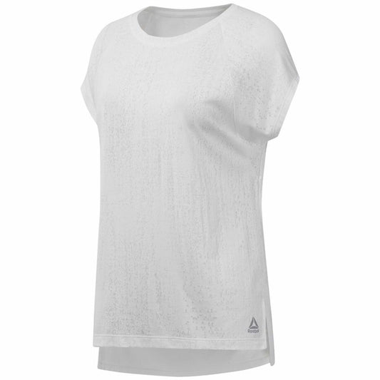 Dames Mouwloos T-shirt Reebok Burnout Wit
