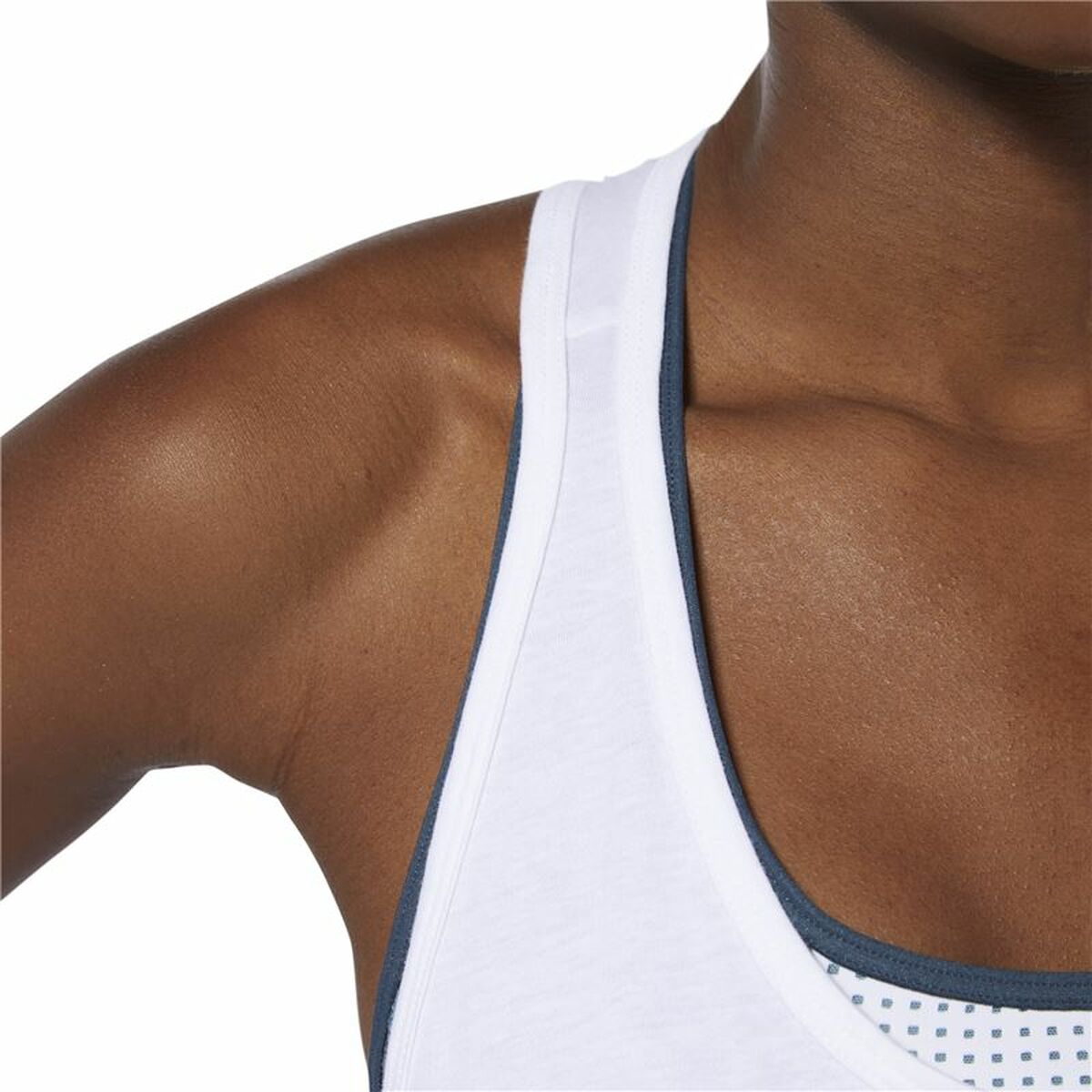 Dames Mouwloos T-shirt Reebok 1895 Race Wit