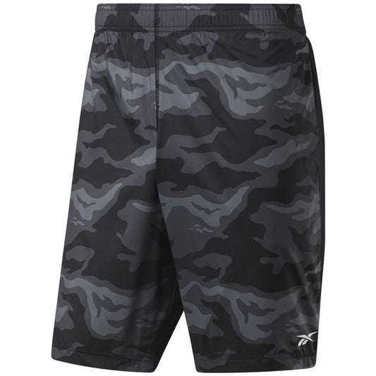 Sportbroekje voor heren Reebok Workout Ready Graphic Zwart