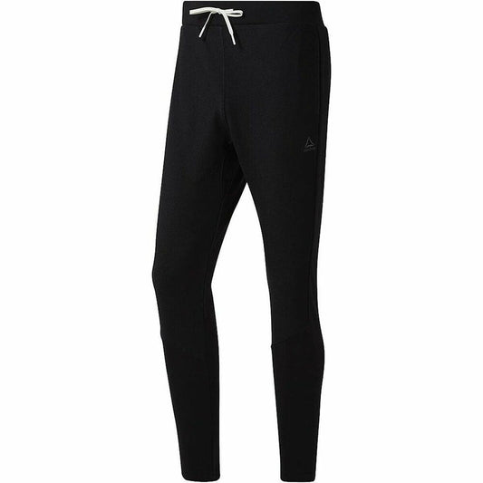 Broeken voor Volwassenen Reebok  JOGGER DY7771 Zwart Mannen