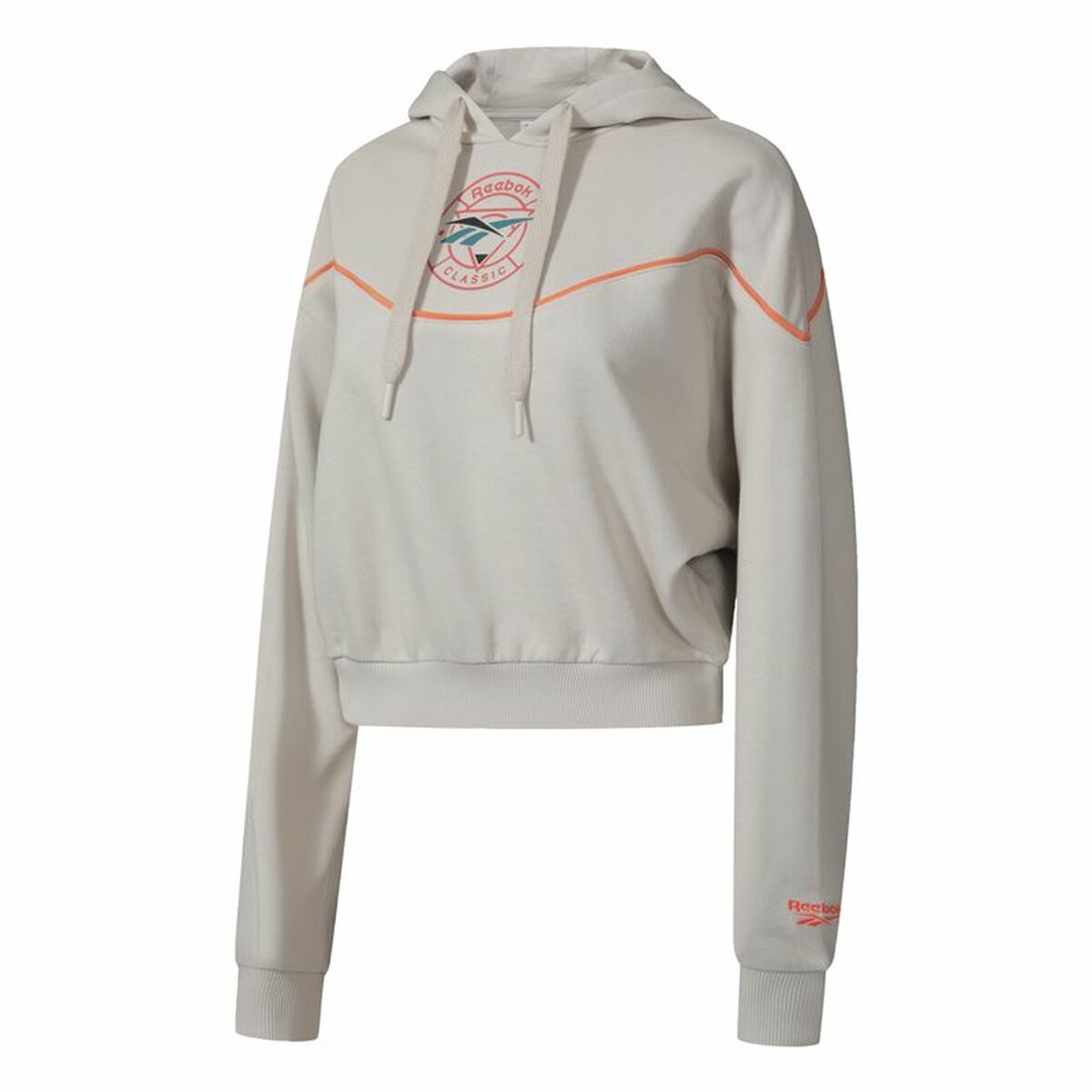 Dameshoodie Reebok Classic Trail Beige