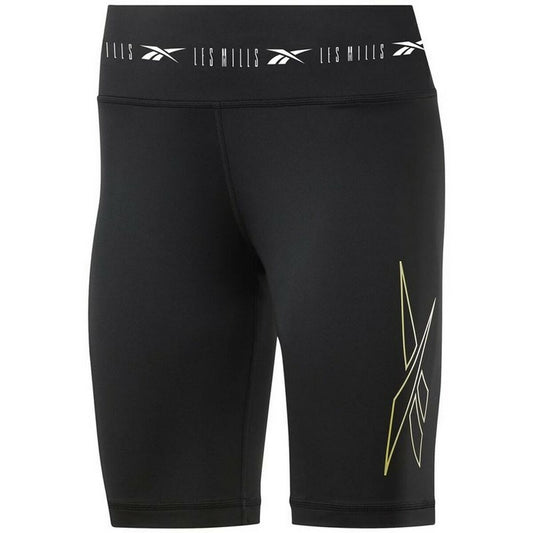 Korte Sportlegging Reebok  Les Mills Fietsen Zwart