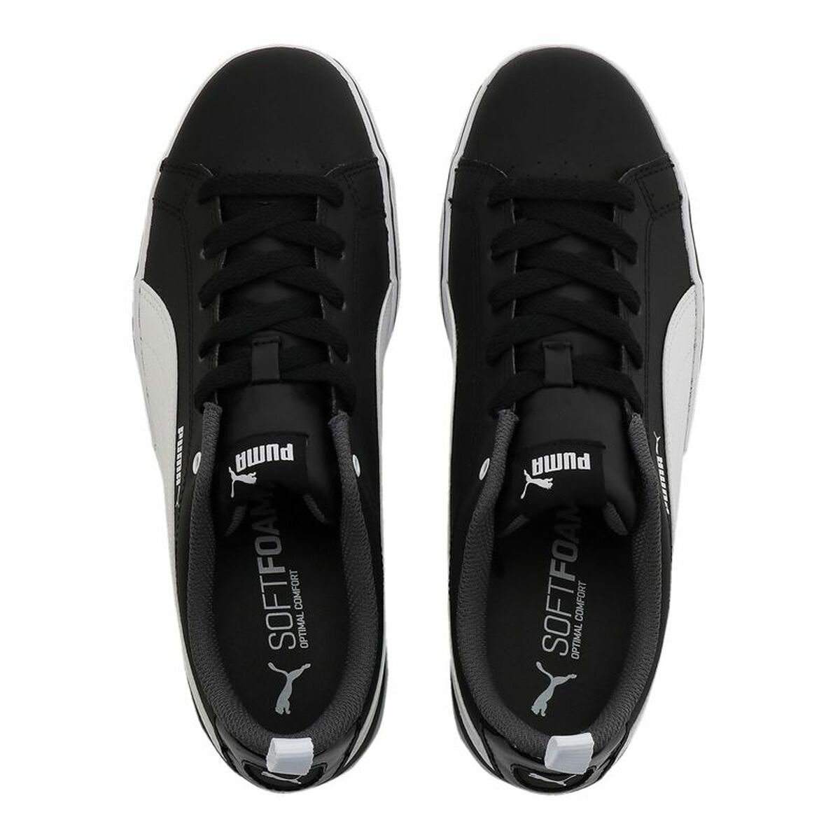 Casual Herensneakers Puma Break Point Vulc Zwart