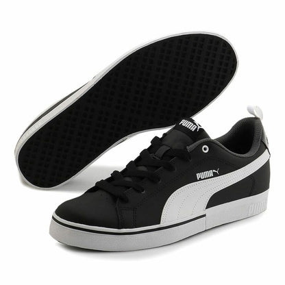 Casual Herensneakers Puma Break Point Vulc Zwart