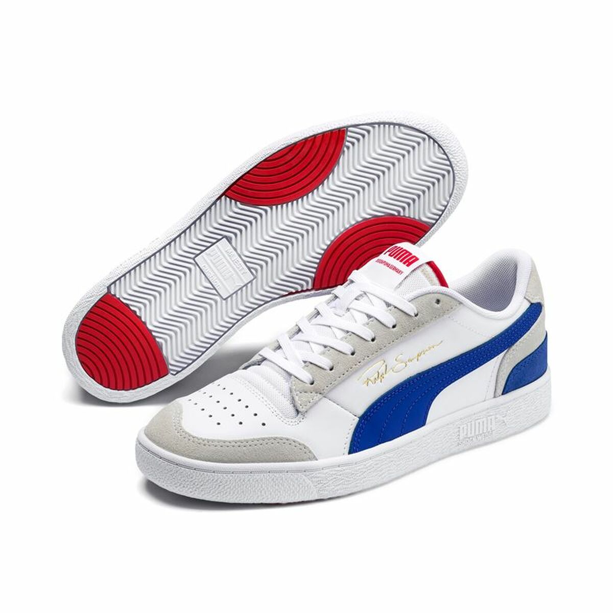Casual Herensneakers Puma Ralph Sampson Lo Vintage Wit