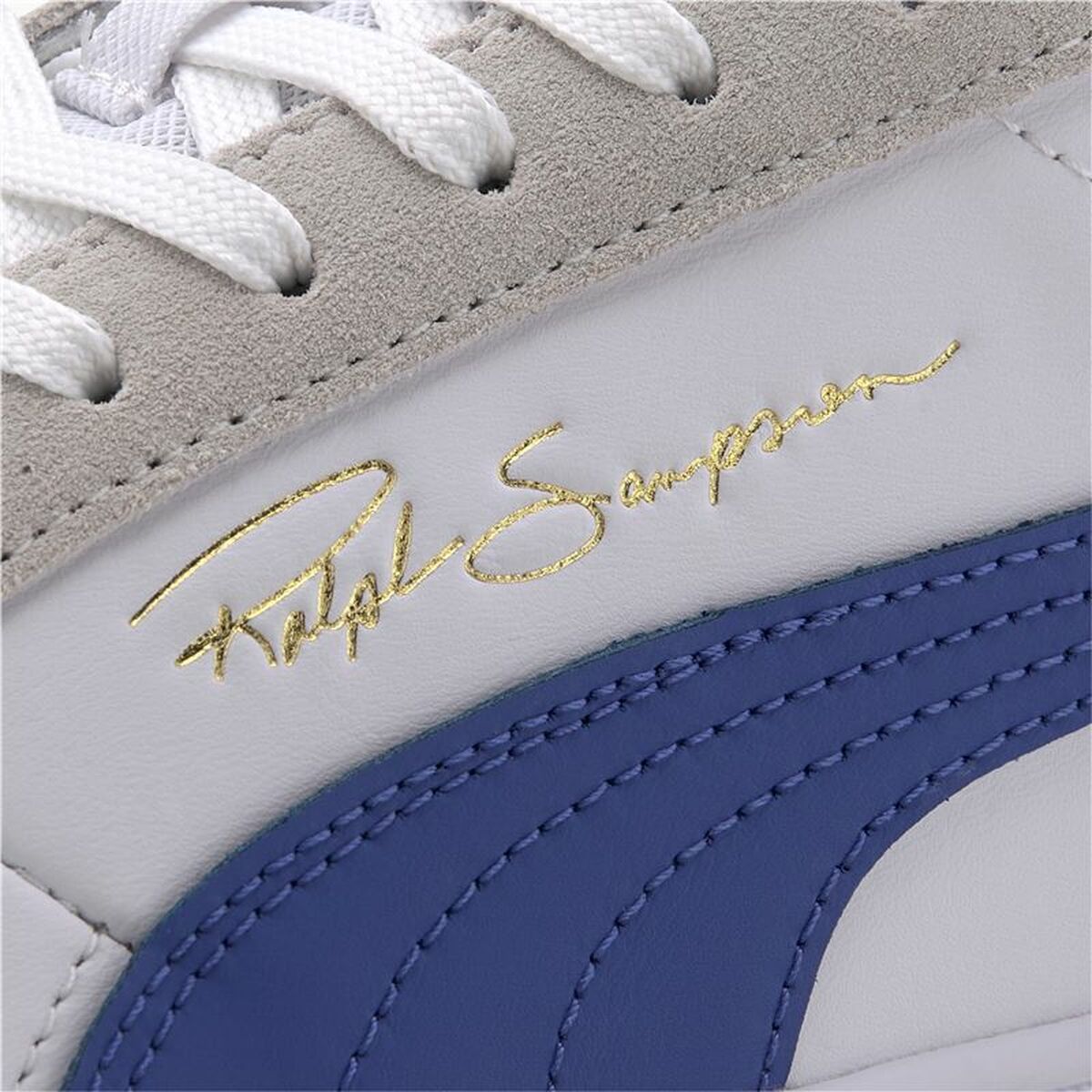 Casual Herensneakers Puma Ralph Sampson Lo Vintage Wit