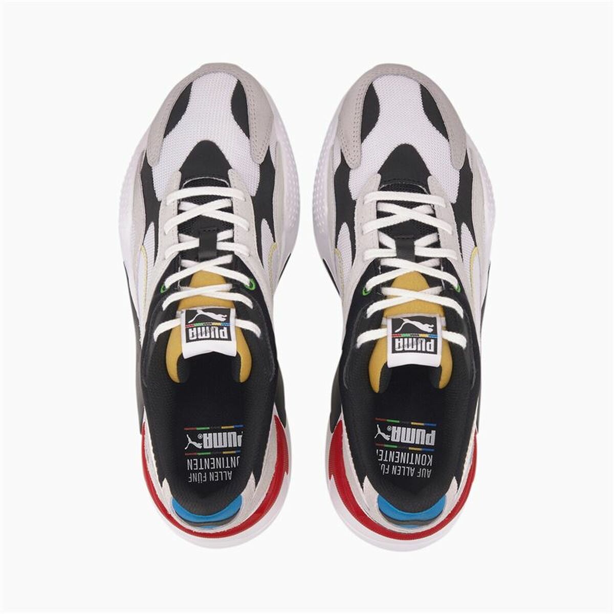 Casual Herensneakers Puma RS-X³ WH Wit