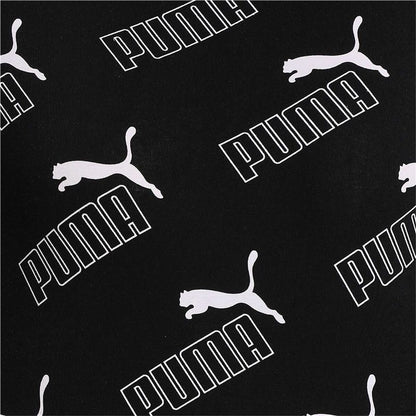 Dames-T-Shirt met Korte Mouwen Puma Amplified AOP LS Fitted  Zwart