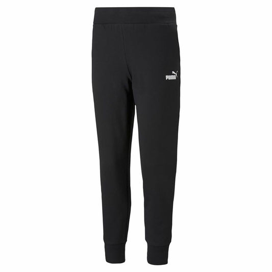 Lange sportbroek Puma  Ess Sweat Fl Cl  Zwart Vrouw