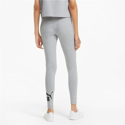 Sportleggings voor Dames Puma Essentials Logo Lichtgrijs