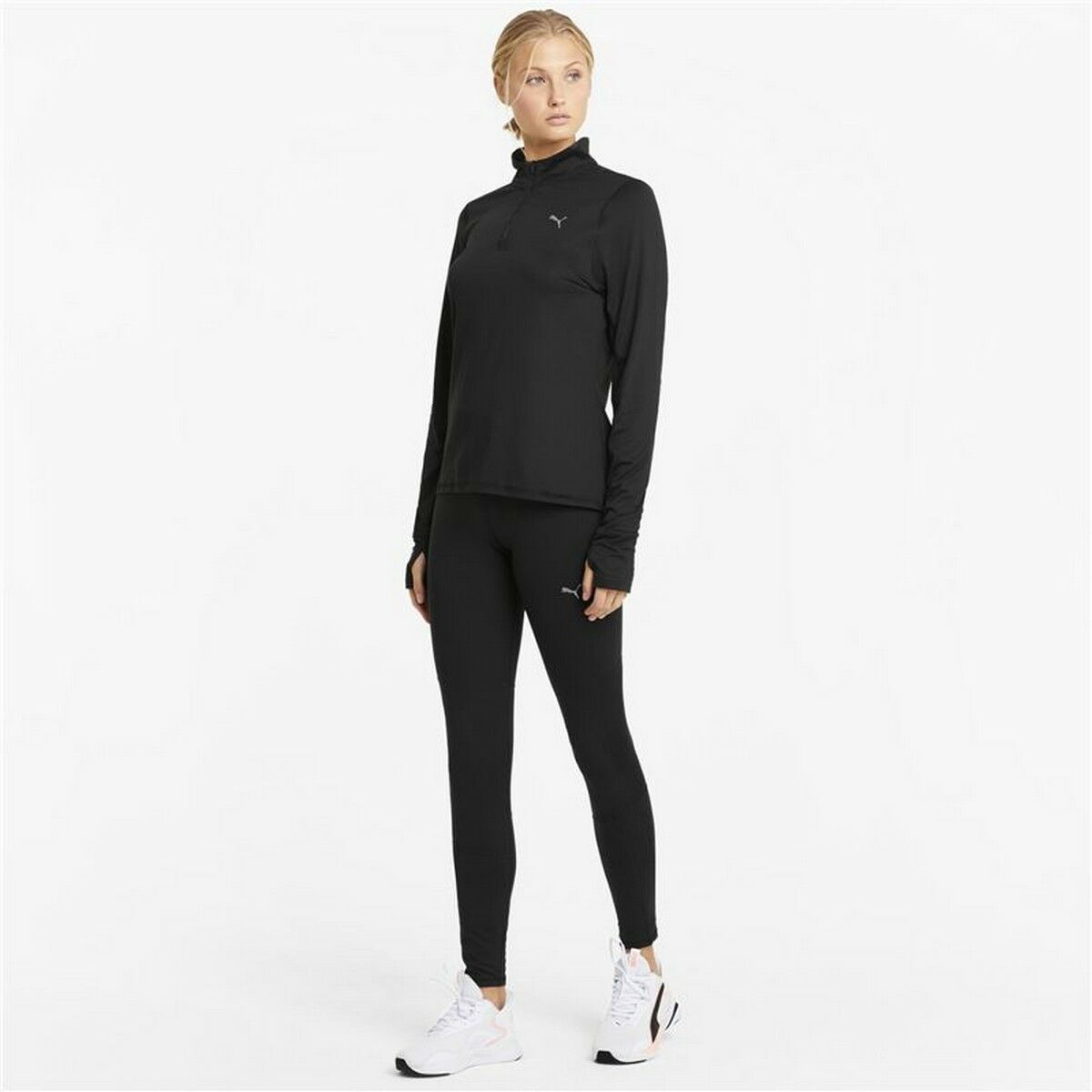 Sportleggings voor Dames Puma Zwart