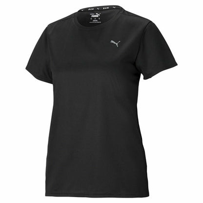 Dames-T-Shirt met Korte Mouwen Puma Run Favorite Zwart