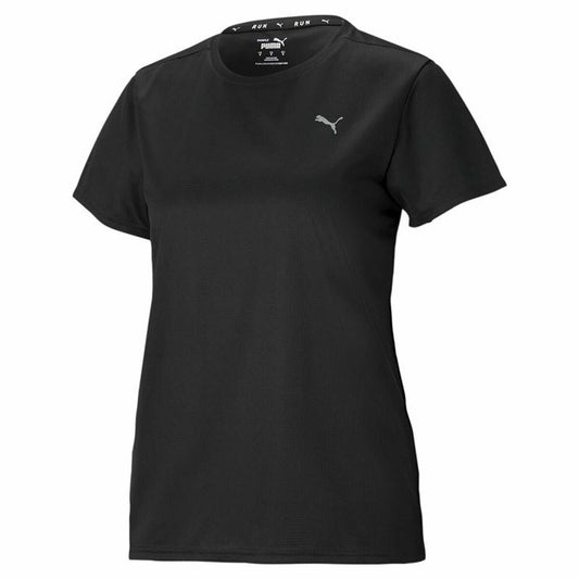 Dames-T-Shirt met Korte Mouwen Puma Run Favorite Zwart