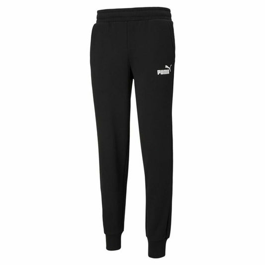 Lange sportbroek Puma Essentials Logo Zwart Mannen