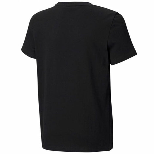 T-Shirt met Korte Mouwen voor kinderen Puma  Graphic Zwart