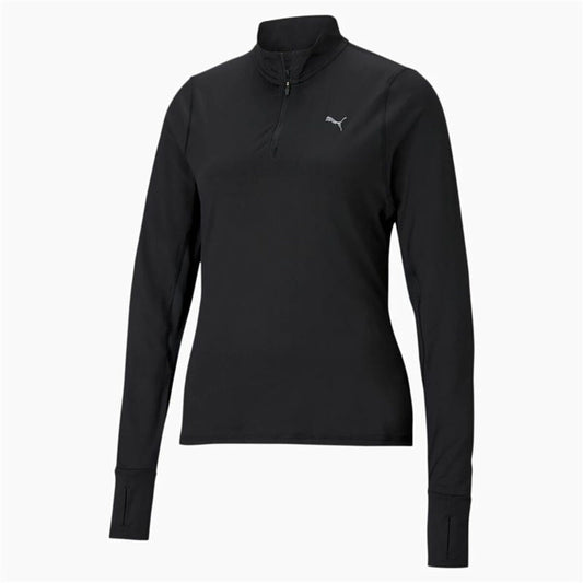 Damesshirt met Lange Mouwen Puma  Favourite  Zwart Vrouw