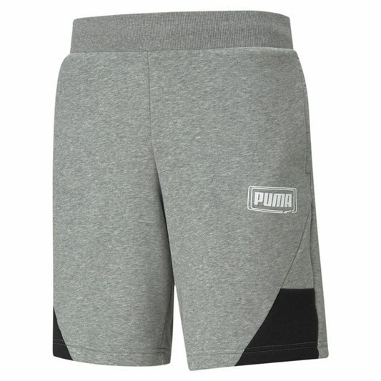Broeken voor Volwassenen Puma Rebel Grijs Mannen