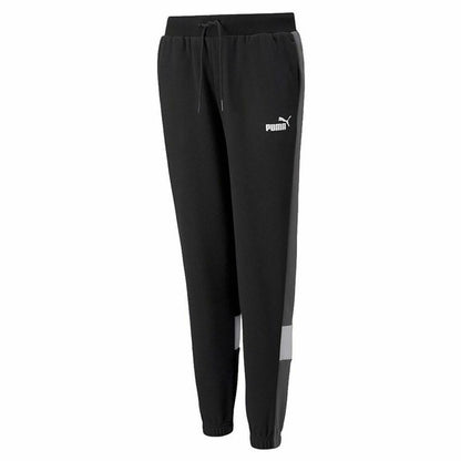 Lange sportbroek Puma Colorblock Zwart Mannen