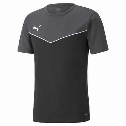 Heren-T-Shirt met Korte Mouwen Puma individualRISE Zwart Grijs