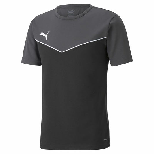 Heren-T-Shirt met Korte Mouwen Puma individualRISE Zwart Grijs