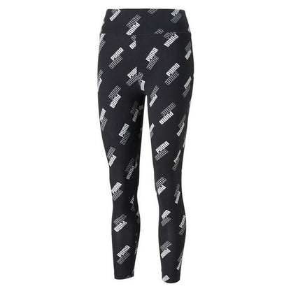 Sportleggings voor Dames Puma Power AOP High Zwart