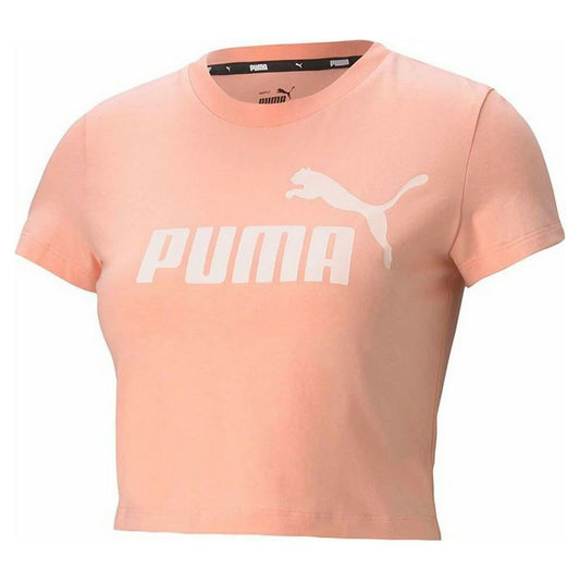 Shirt Puma Essentials Slim Logo Roze Zalm