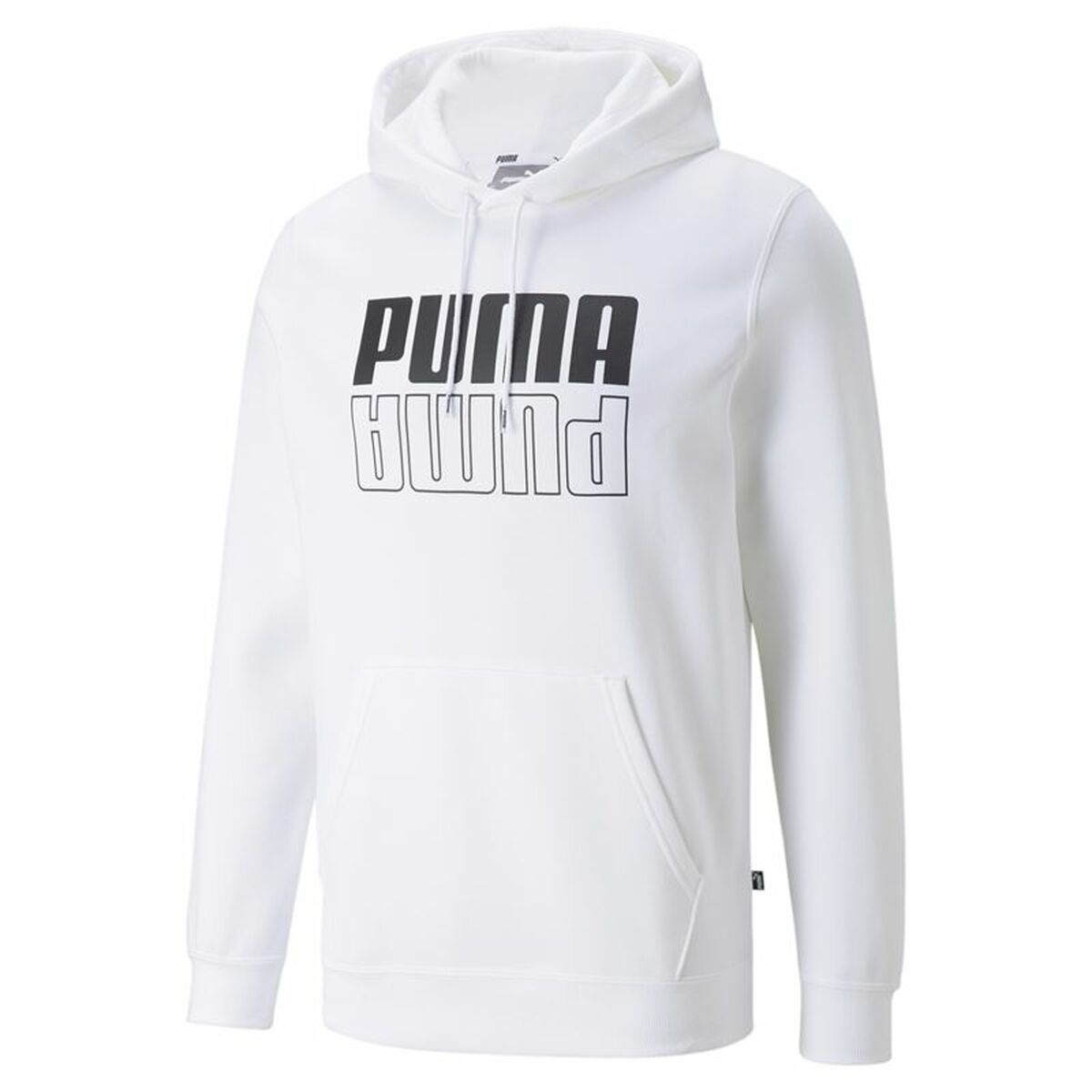 Herenhoodie Puma Power Logo Wit