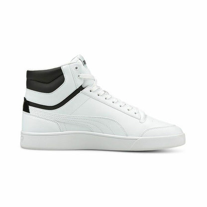 Uniseks Casual Sneakers Puma Shuffle Mid Wit