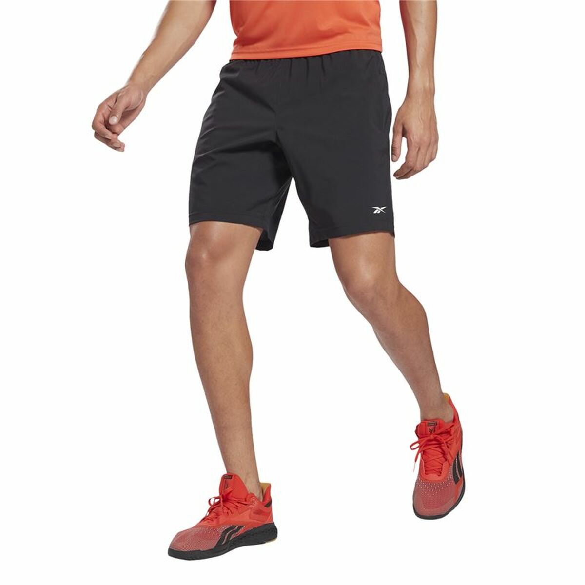Broeken voor Volwassenen Reebok Workout Ready Zwart