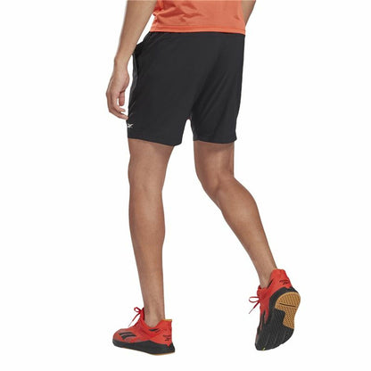 Broeken voor Volwassenen Reebok Workout Ready Zwart
