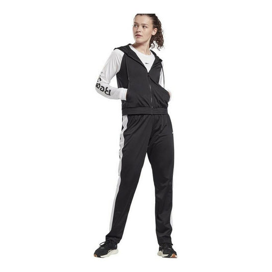 Trainingspak voor Volwassenen Reebok Linear Zwart