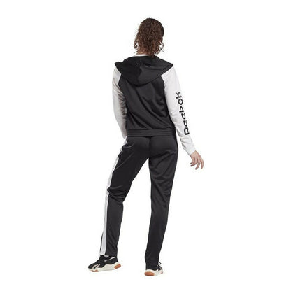 Trainingspak voor Volwassenen Reebok Linear Zwart