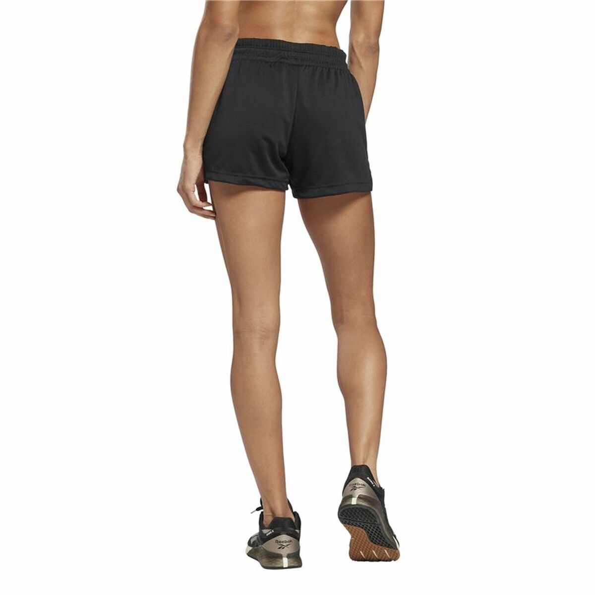Sportbroeken voor Dames Reebok Workout Ready Zwart