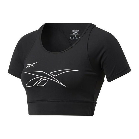Dames-T-Shirt met Korte Mouwen Reebok Training MYT Zwart