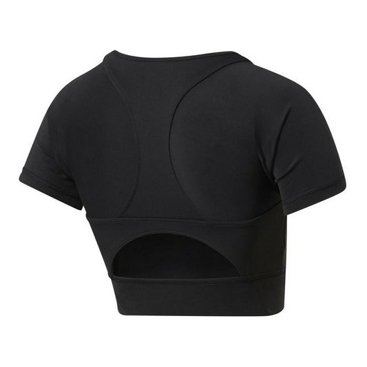 Dames-T-Shirt met Korte Mouwen Reebok Training MYT Zwart