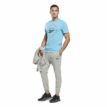 Broeken voor Volwassenen Reebok Identity  Grijs