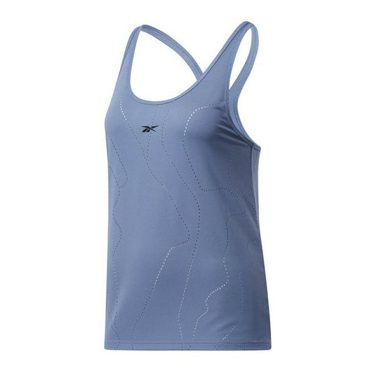 Tank Top Dames Reebok United By Fitness Perforated Indigo