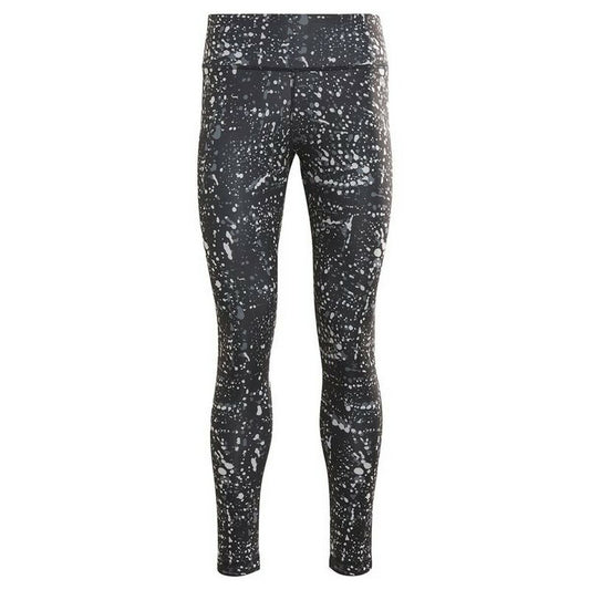 Sportleggings Reebok Workout Ready Printed Zwart
