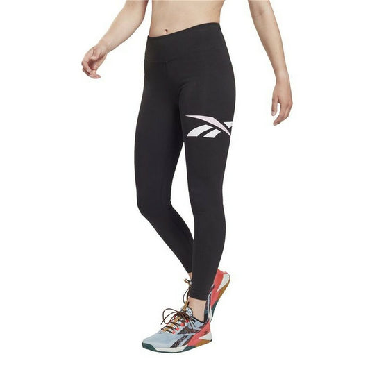 Sportleggings Reebok Essentials Vector W Zwart
