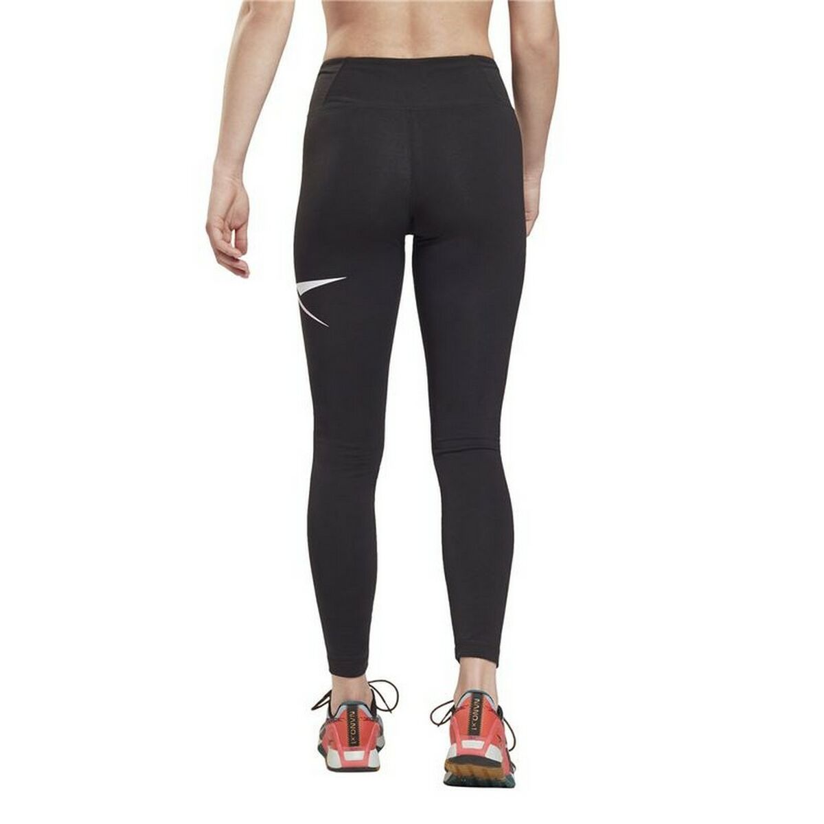 Sportleggings Reebok Essentials Vector W Zwart