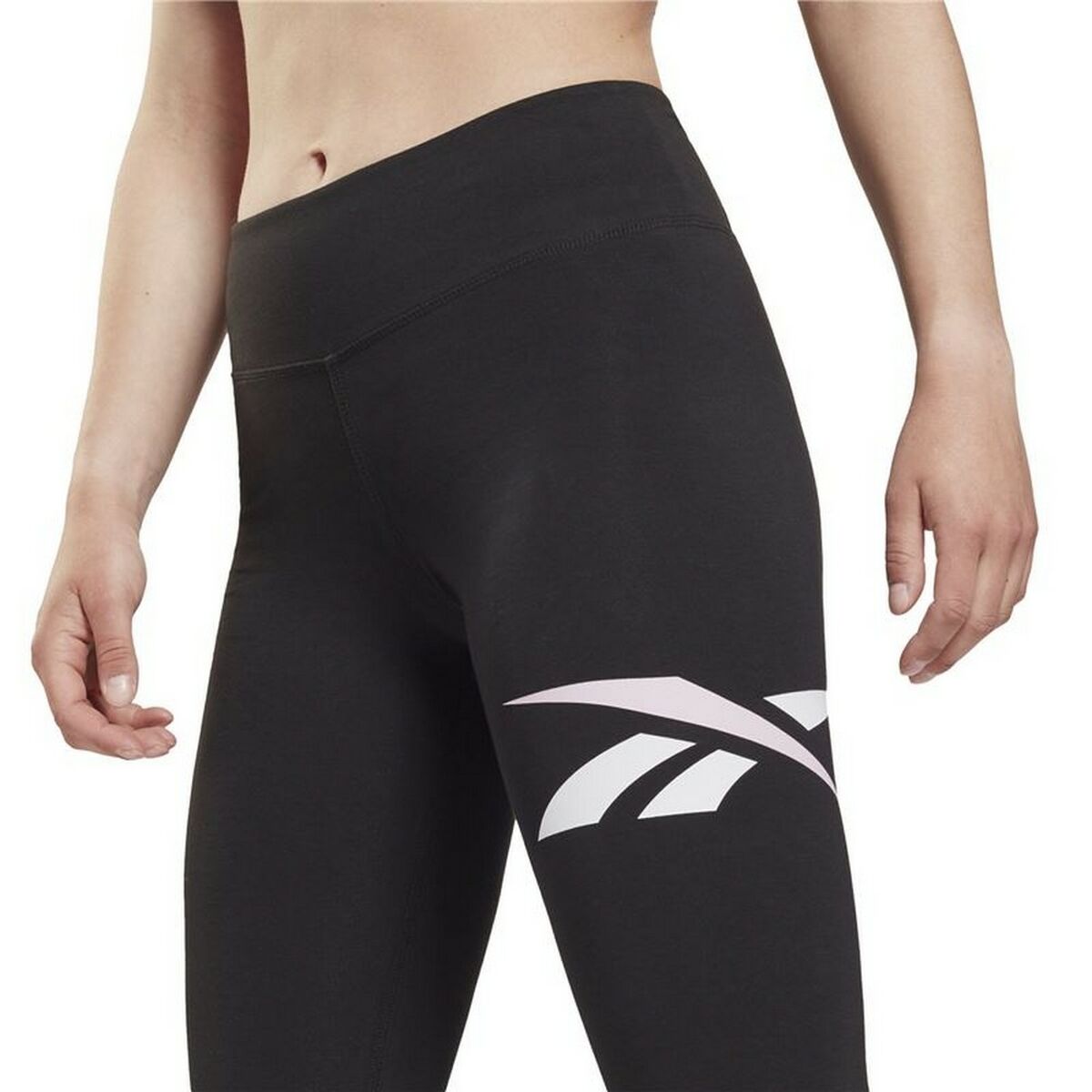 Sportleggings Reebok Essentials Vector W Zwart