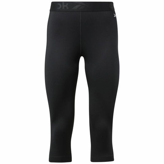 Sportleggings voor Dames Reebok Capri Night Zwart