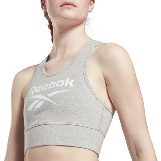 Sporttopje voor dames Reebok BRALET GR9393  Grijs
